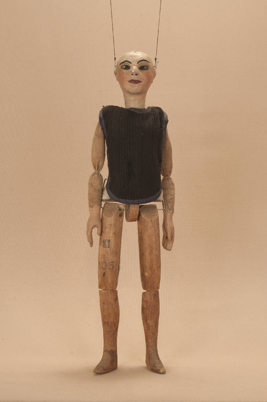 Generico (marionetta) - ambito Italia settentrionale (seconda metà sec. XIX)