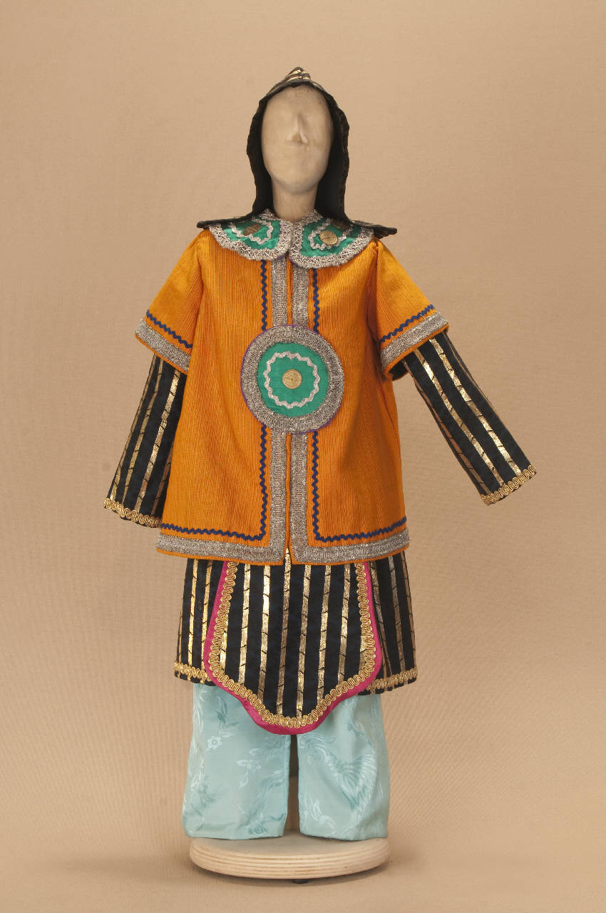 Arciere (abito di marionetta) di Monti, Eugenio; Associazione Grupporiani - ambito milanese||ambito milanese (fine sec. XX)