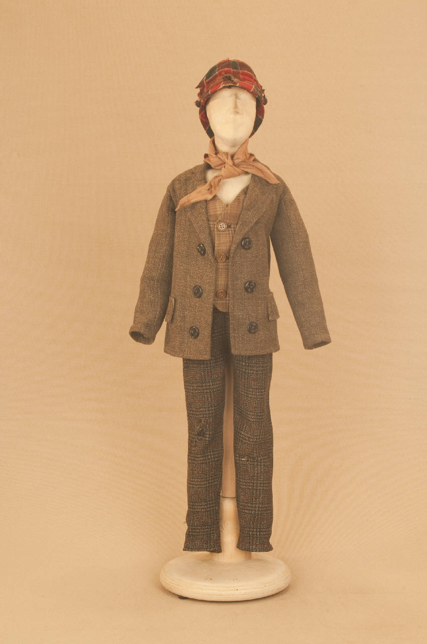 Minatore con lanterna (abito di marionetta) di Colla, Carlo II; Colla, Rosina; Compagnia Carlo Colla e Figli - ambito Italia settentrionale||ambito Italia settentrionale (fine sec. XIX)