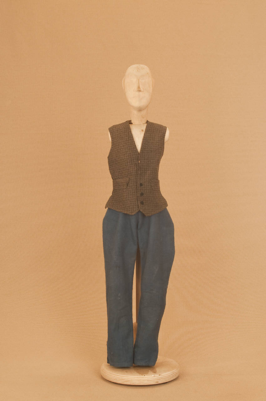 Minatore fondale (abito di marionetta) di Colla, Carlo II; Colla, Rosina; Compagnia Carlo Colla e Figli - ambito Italia settentrionale||ambito Italia settentrionale (fine sec. XIX)