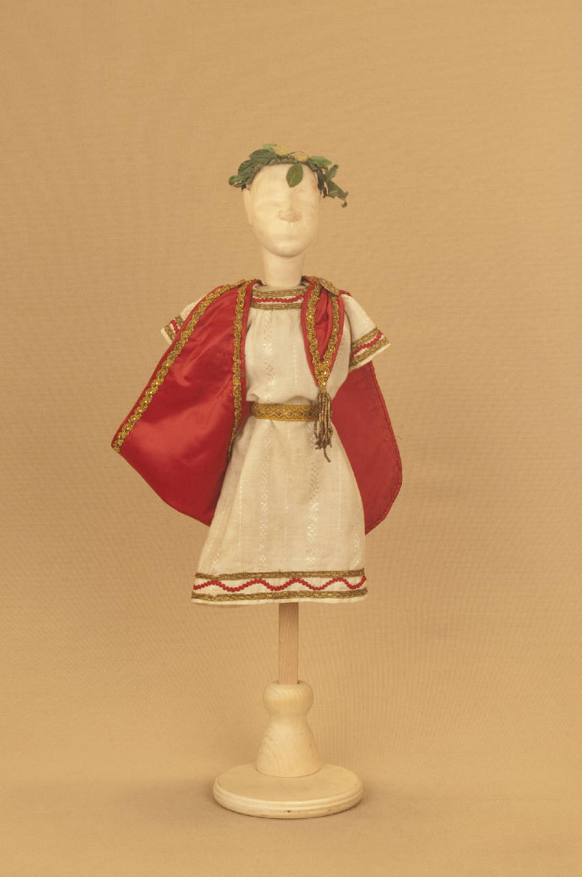 Continente Europa (abito di marionetta) di Colla, Carlo II; Colla, Rosina; Compagnia Carlo Colla e Figli - ambito Italia settentrionale||ambito Italia settentrionale (fine sec. XIX)