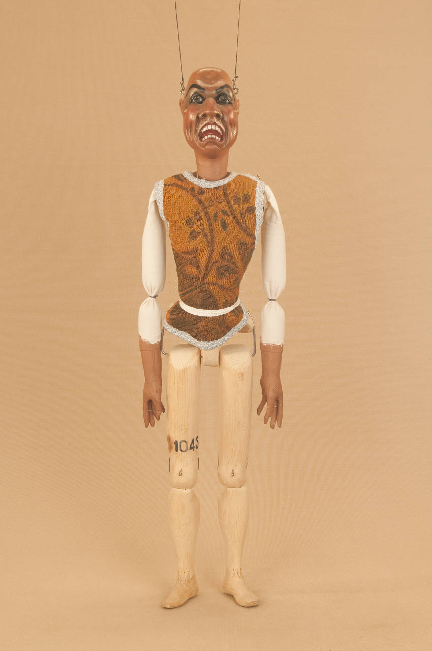 Ladrone (marionetta) di Citterio, Franco - ambito milanese (inizio sec. XXI)