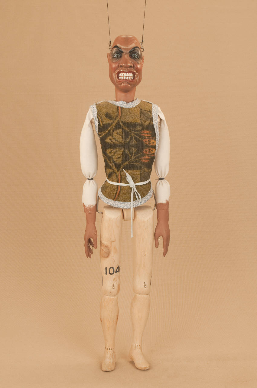 Ladrone (marionetta) di Citterio, Franco - ambito milanese (inizio sec. XXI)