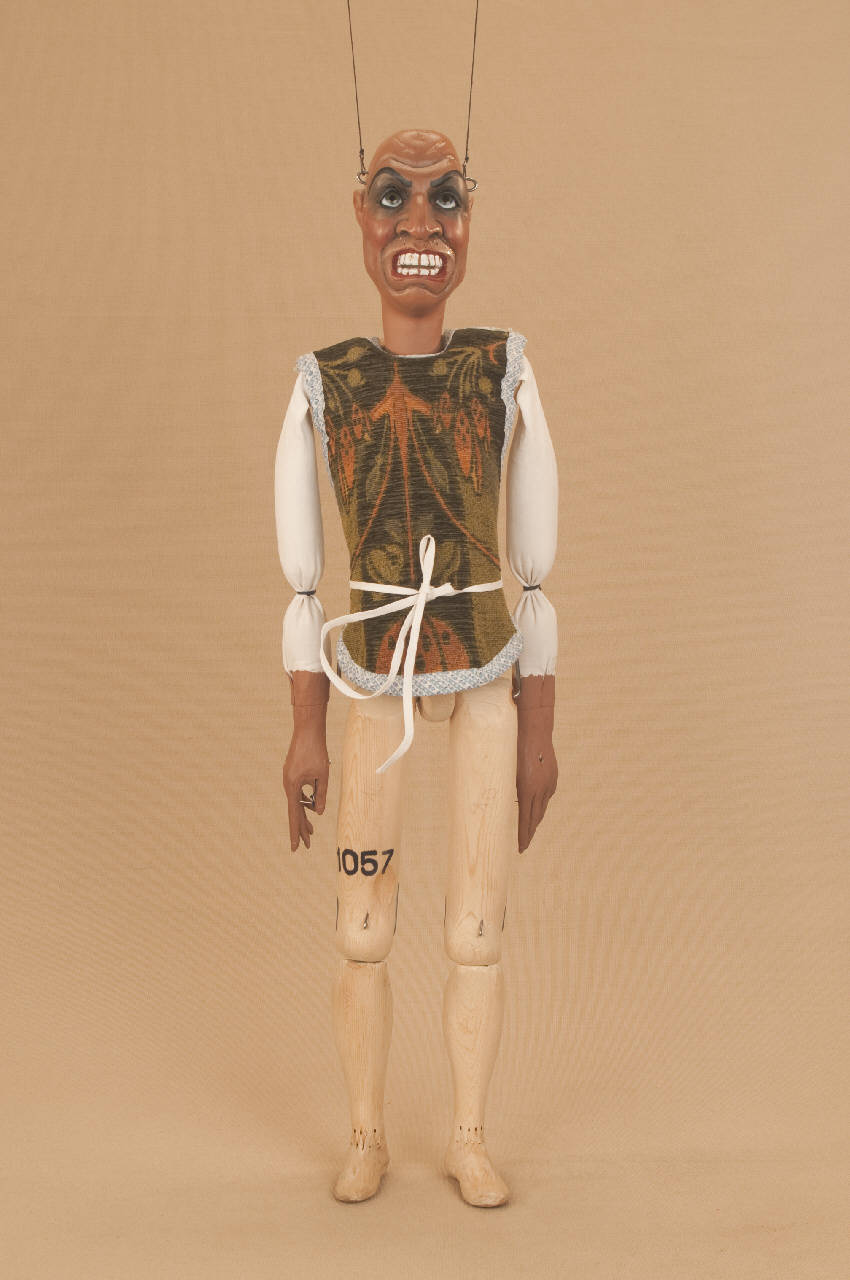 Ladrone (marionetta) di Citterio, Franco - ambito milanese (inizio sec. XXI)