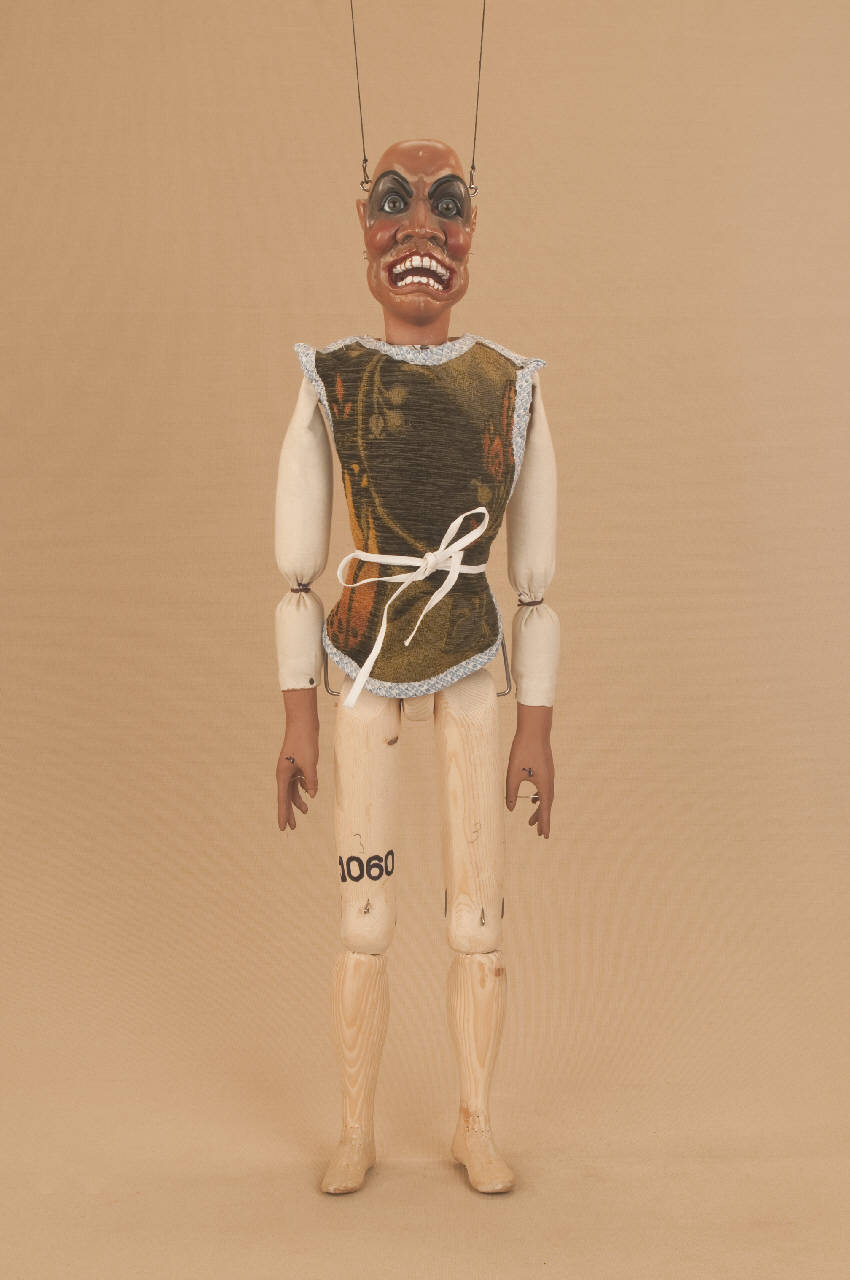 Ladrone (marionetta) di Citterio, Franco - ambito milanese (inizio sec. XXI)