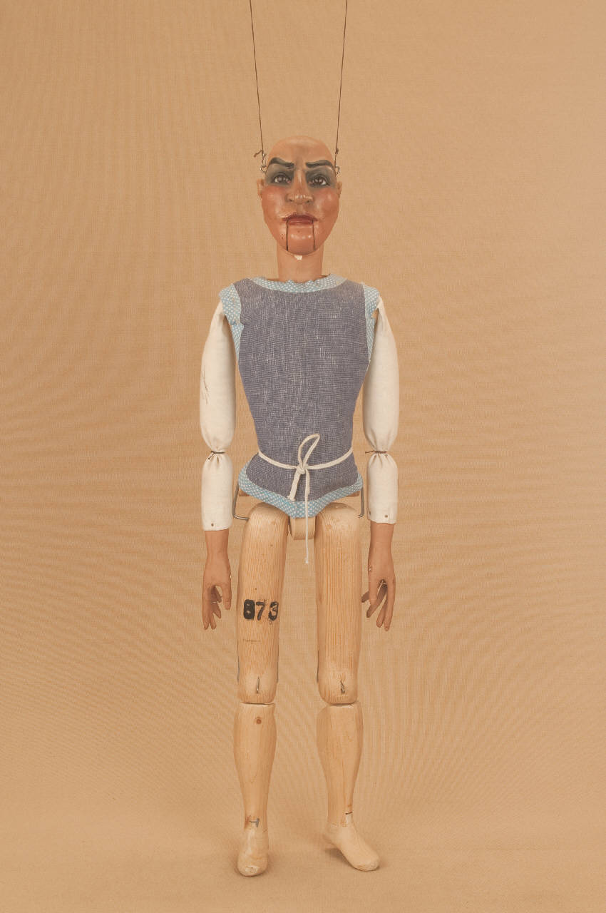 Sacerdote (marionetta) di Citterio, Franco - ambito milanese (fine sec. XX)