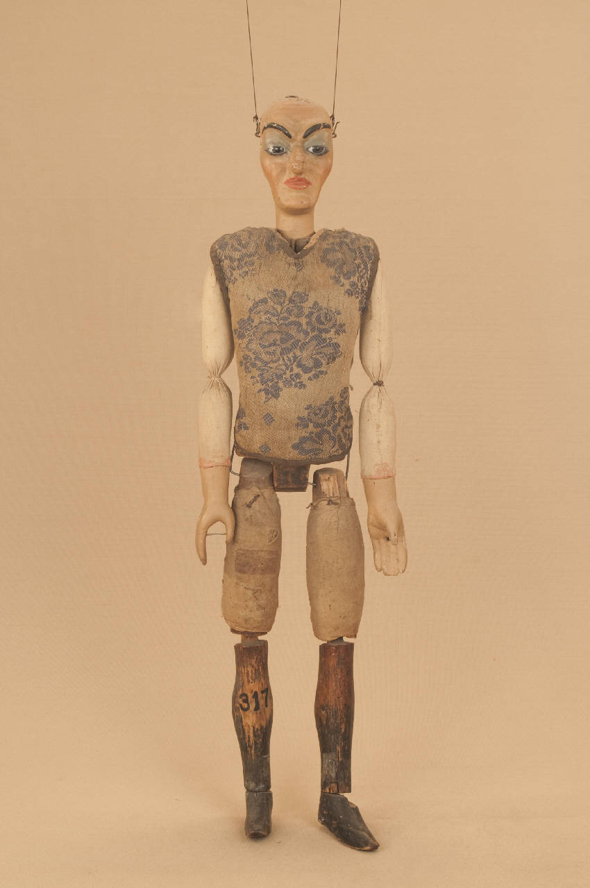 Uomo (marionetta) (seconda metà sec. XIX)