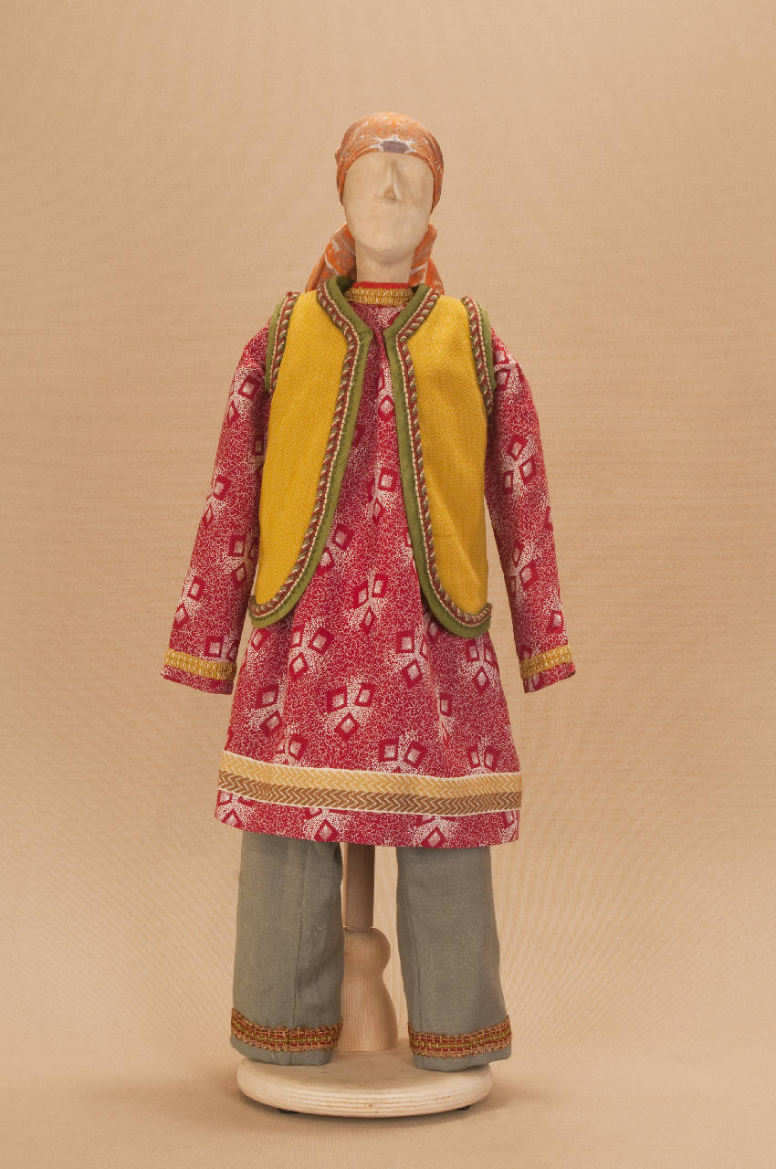 Popolana con Oca (abito di marionetta) di Monti, Eugenio; Associazione Grupporiani - ambito milanese||ambito milanese (inizio sec. XXI)