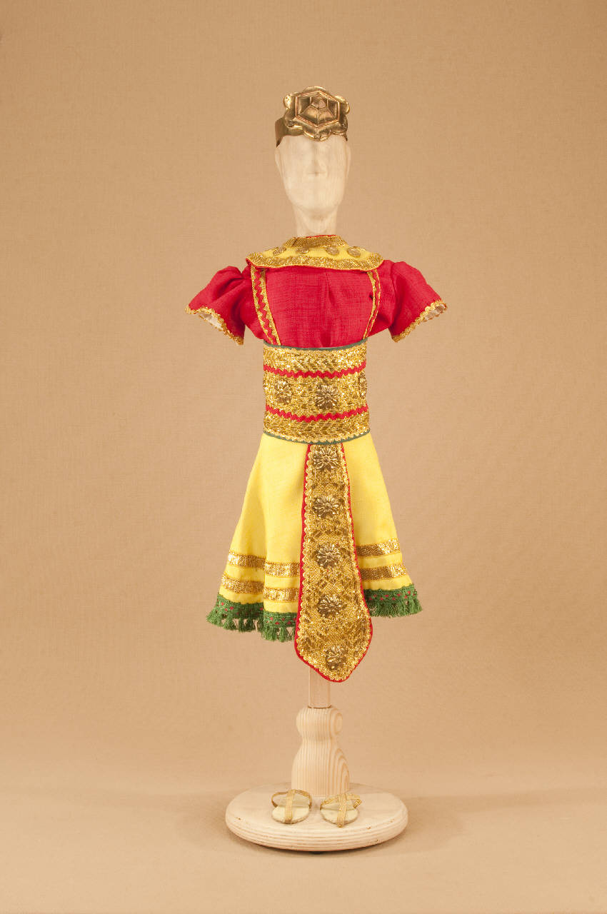 Ballerino (abito di marionetta) di Monti, Eugenio; Associazione Grupporiani; Marcolegio, Tiziano - ambito milanese||ambito milanese (ultimo quarto sec. XX)