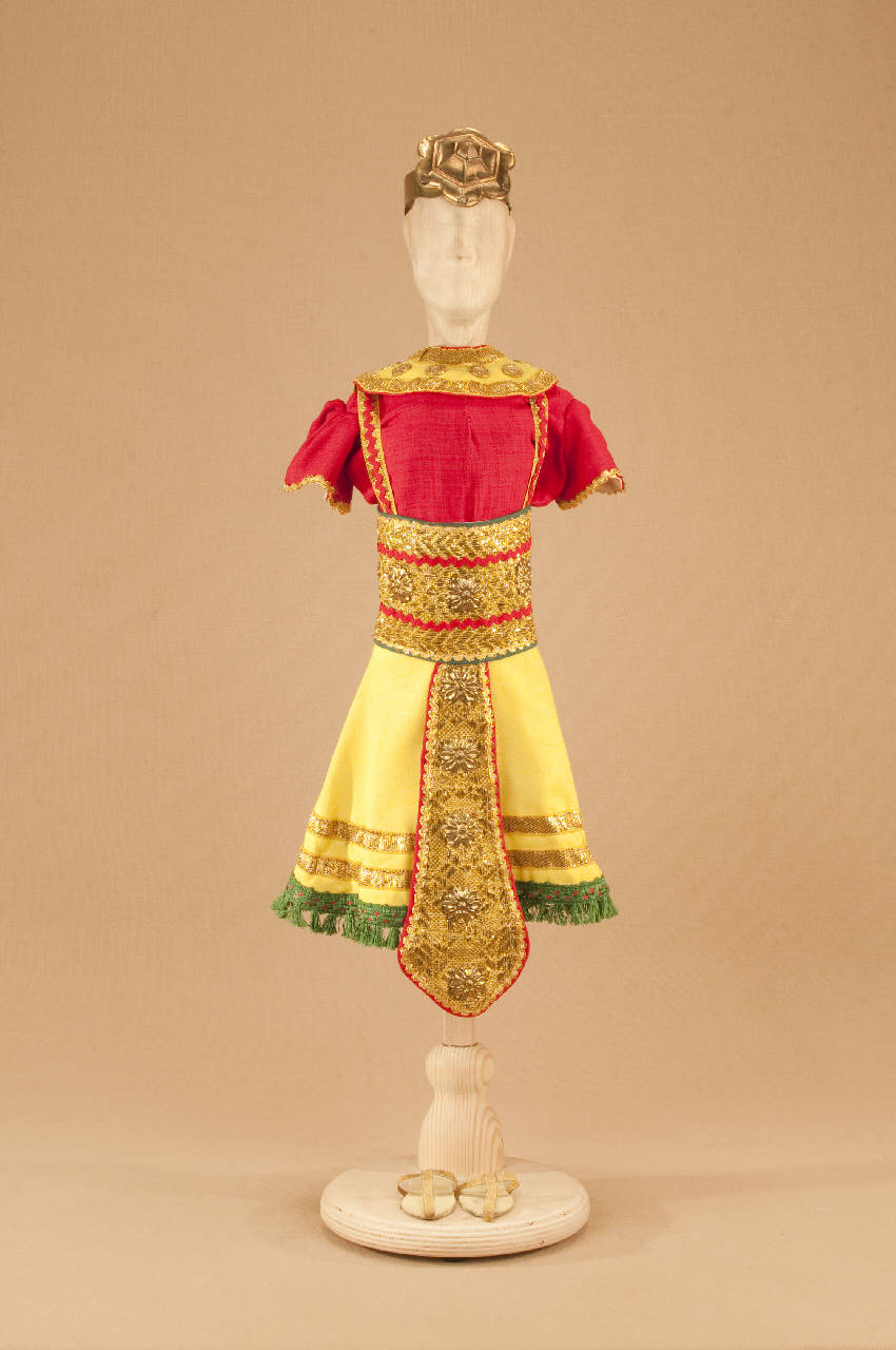 Ballerino (abito di marionetta) di Monti, Eugenio; Associazione Grupporiani; Marcolegio, Tiziano - ambito milanese||ambito milanese (ultimo quarto sec. XX)