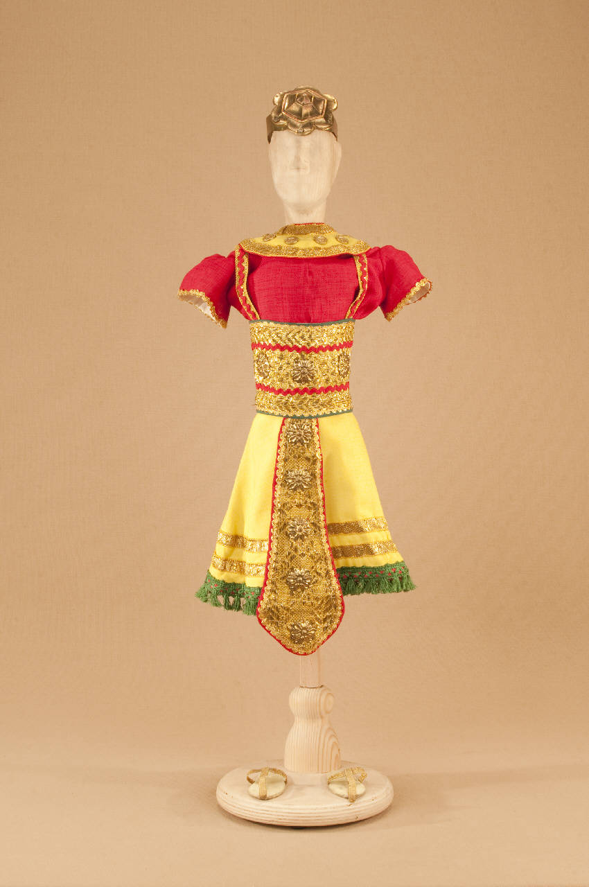 Ballerino (abito di marionetta) di Monti, Eugenio; Associazione Grupporiani; Marcolegio, Tiziano - ambito milanese||ambito milanese (ultimo quarto sec. XX)