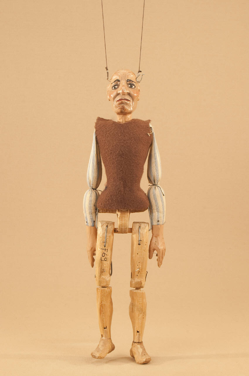 Stato Americano (marionetta) di Dotti, Maurizio; Citterio, Mariagrazia - ambito milanese (ultimo quarto sec. XX)