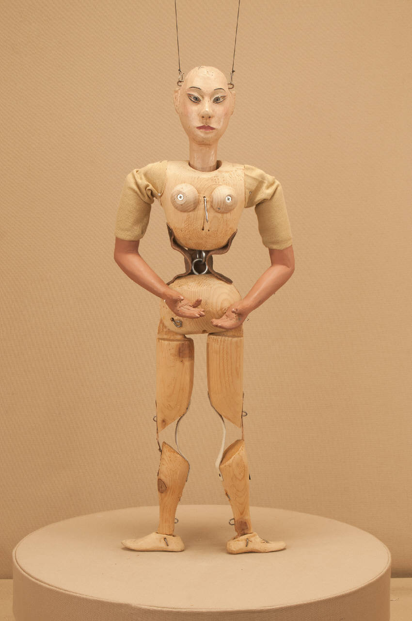 Ballerina (marionetta) di Corbella, Piero; Citterio, Mariagrazia; Schiavolin, Giovanni; Marcolegio, Tiziano - ambito milanese (ultimo quarto sec. XX)