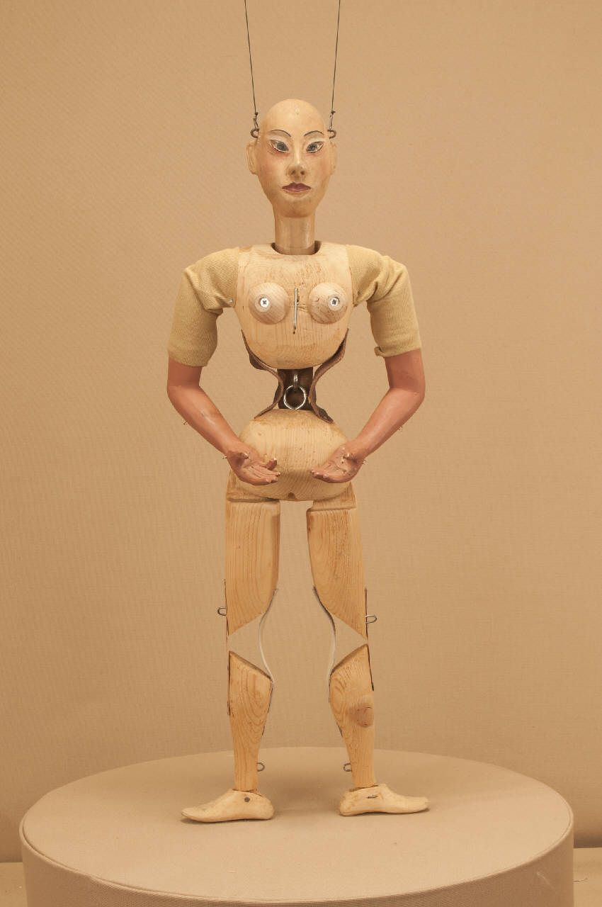 Ballerina (marionetta) di Corbella, Piero; Citterio, Mariagrazia; Schiavolin, Giovanni; Marcolegio, Tiziano - ambito milanese (ultimo quarto sec. XX)