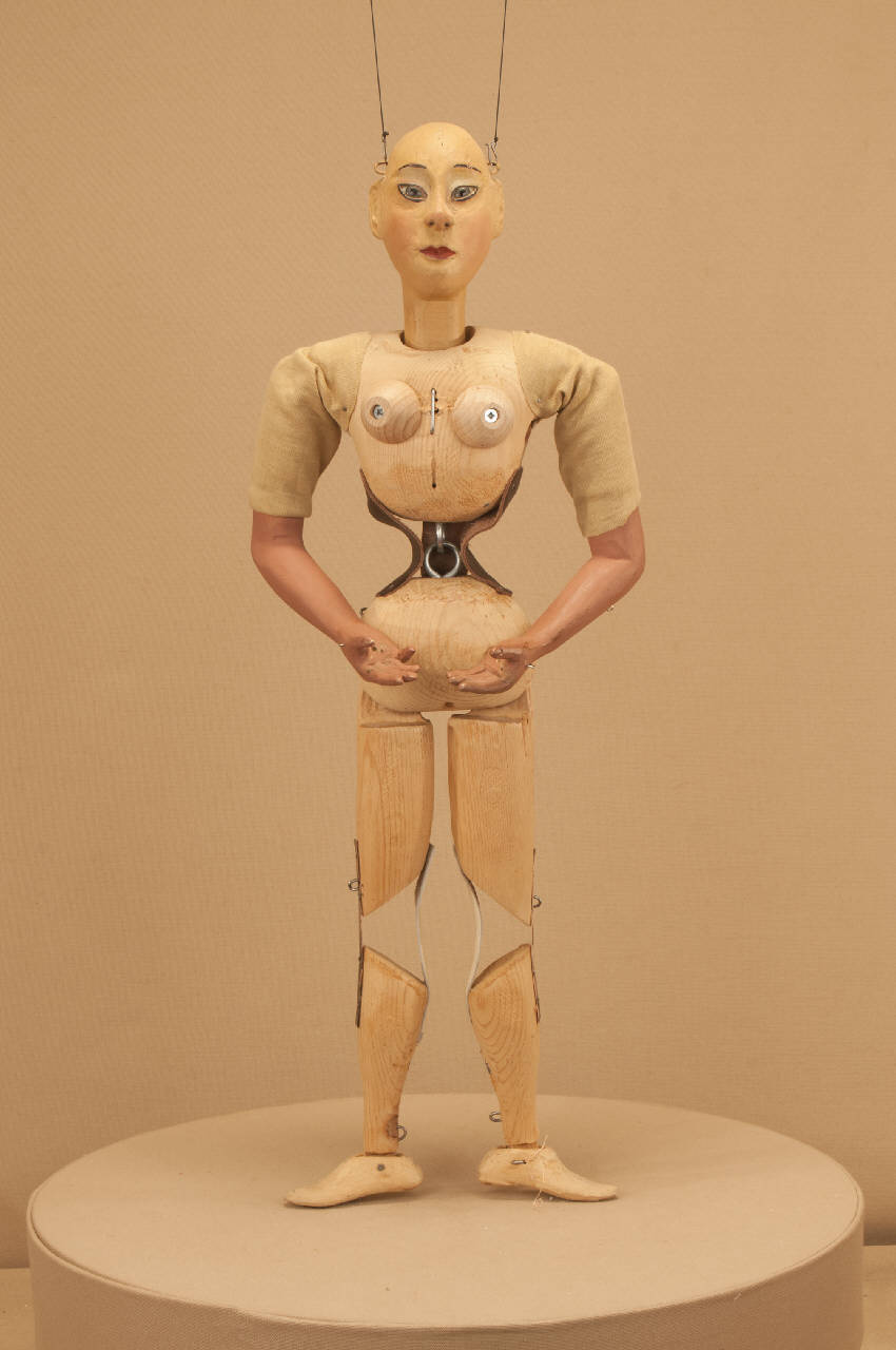 Ballerina (marionetta) di Corbella, Piero; Citterio, Mariagrazia; Schiavolin, Giovanni; Marcolegio, Tiziano - ambito milanese (ultimo quarto sec. XX)