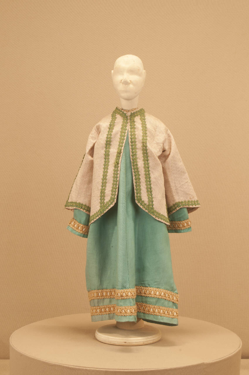 Bambina popolana (abito di marionetta) di Colla, Rosina; Colla, Carlo II; Associazione Grupporiani - ambito milanese||ambito milanese (secondo quarto sec. XX)