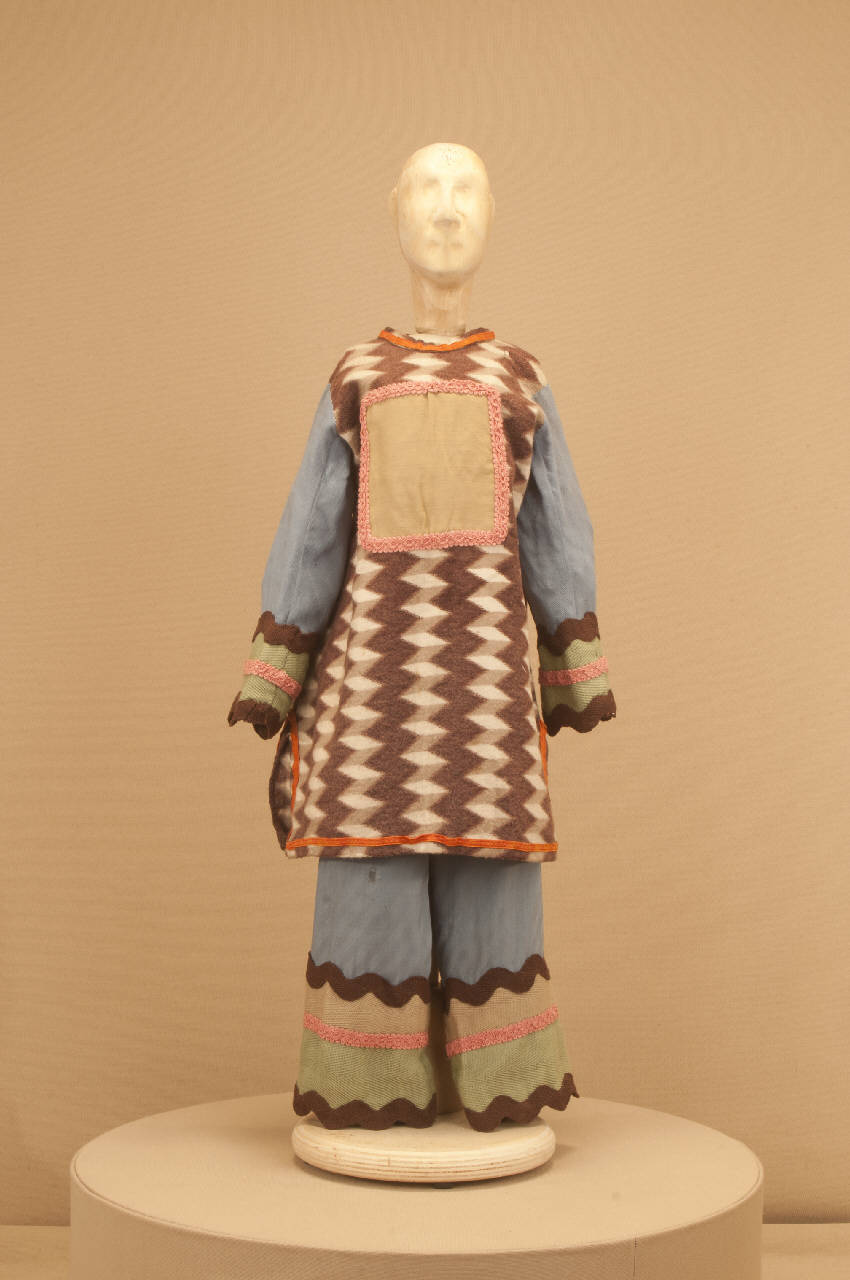 Popolano (abito di marionetta) di Colla, Rosina; Colla, Carlo II; Associazione Grupporiani - ambito milanese||ambito milanese (secondo quarto sec. XX)