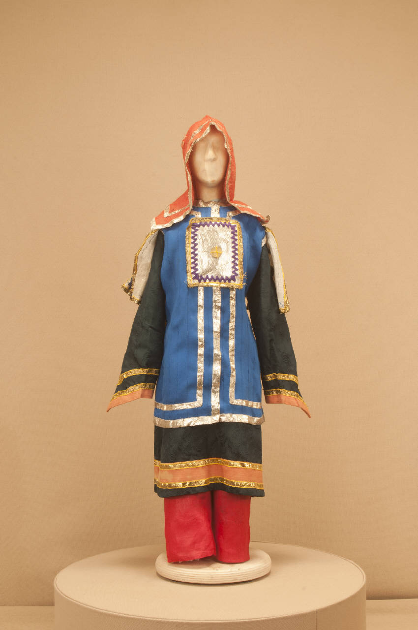 Armato (abito di marionetta) di Colla, Rosina; Colla, Carlo II; Associazione Grupporiani - ambito milanese||ambito milanese (secondo quarto sec. XX)