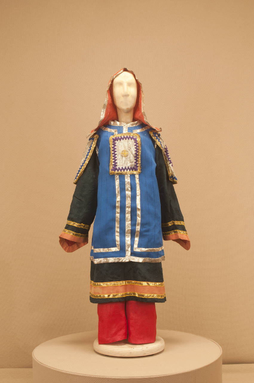 Armato (abito di marionetta) di Colla, Rosina; Colla, Carlo II; Associazione Grupporiani - ambito milanese||ambito milanese (secondo quarto sec. XX)