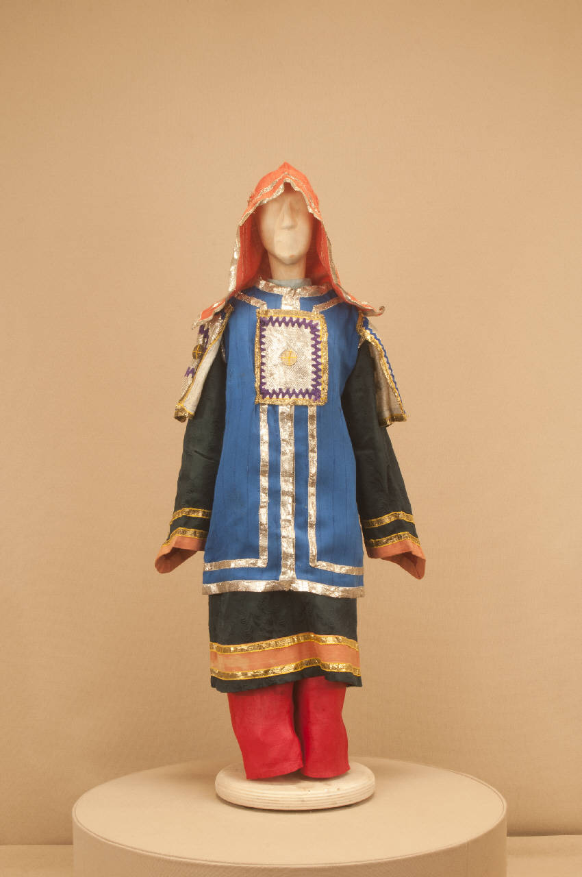 Armato (abito di marionetta) di Colla, Rosina; Colla, Carlo II; Associazione Grupporiani - ambito milanese||ambito milanese (secondo quarto sec. XX)