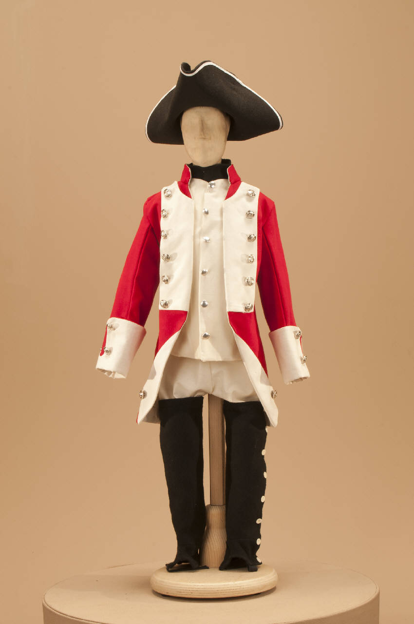 Granatiere (abito di marionetta) di Citterio, Mariagrazia; Citterio, Mariagrazia - ambito milanese||ambito milanese (primo quarto sec. XXI)