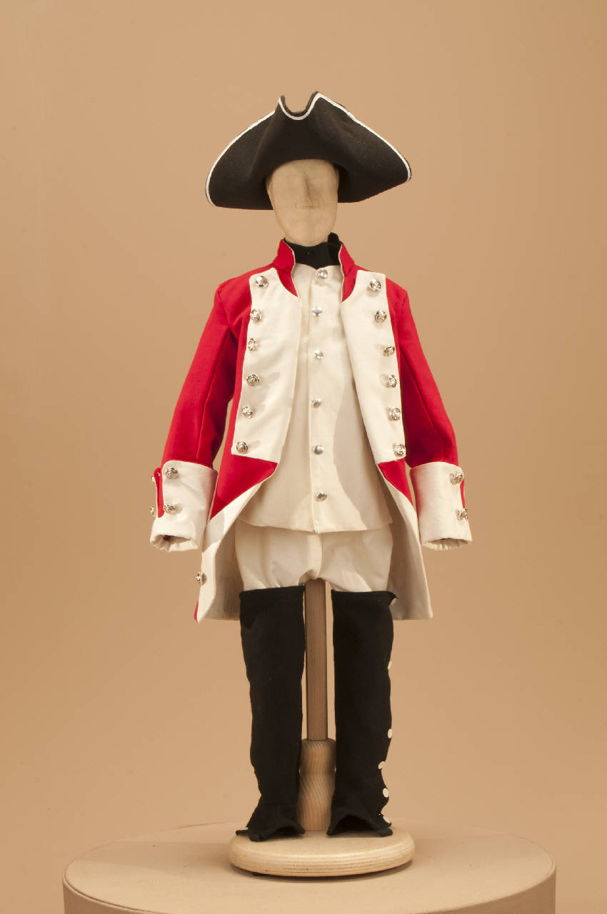 Granatiere (abito di marionetta) di Citterio, Mariagrazia; Citterio, Mariagrazia - ambito milanese||ambito milanese (primo quarto sec. XXI)