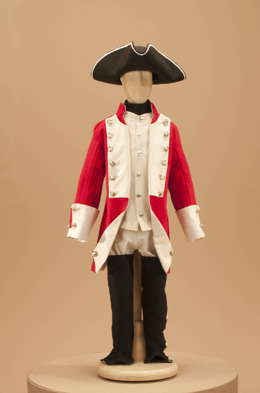 Granatiere (abito di marionetta) di Citterio, Mariagrazia; Citterio, Mariagrazia - ambito milanese||ambito milanese (primo quarto sec. XXI)