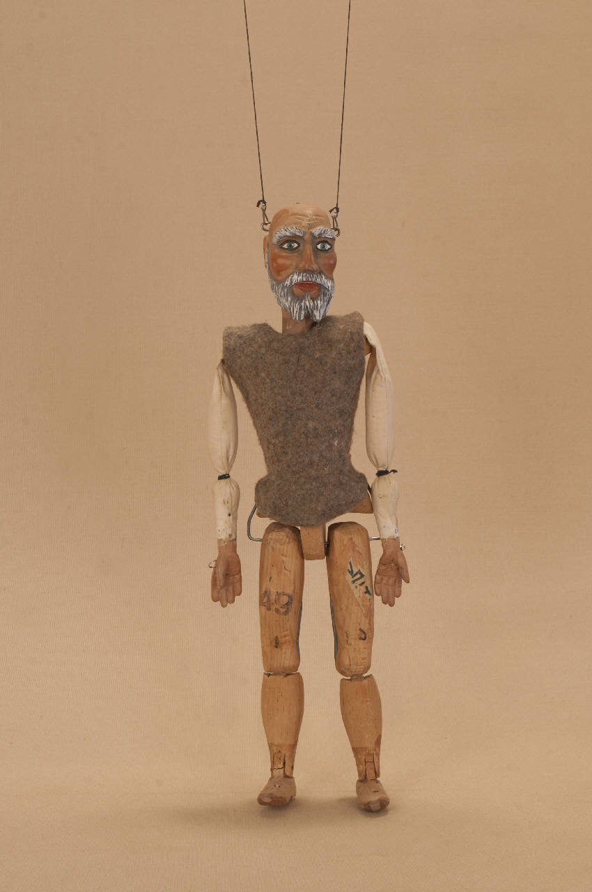 Carlo Magno (marionetta) di Citterio, Franco - ambito milanese (ultimo quarto sec. XX)