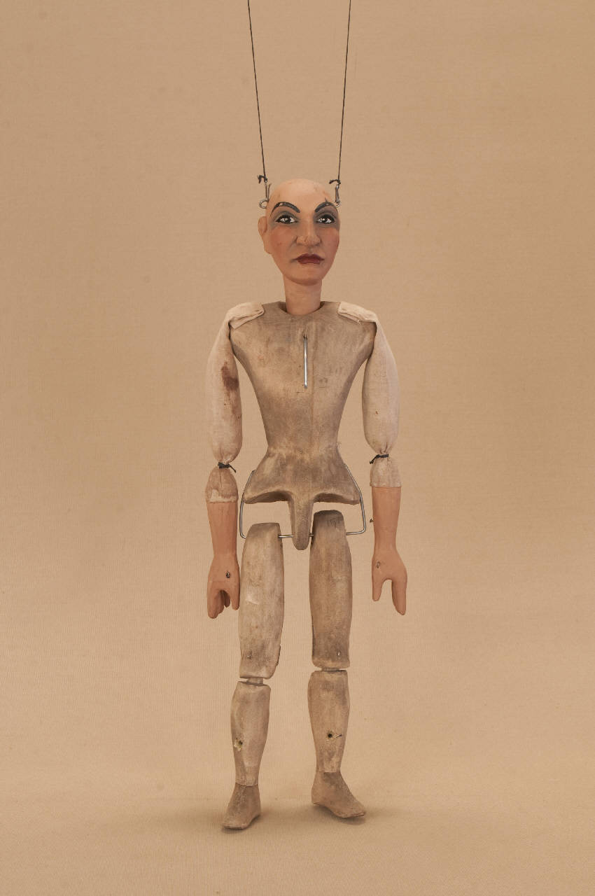 Marionetta (marionetta) di Citterio, Franco - ambito milanese (ultimo quarto sec. XX)