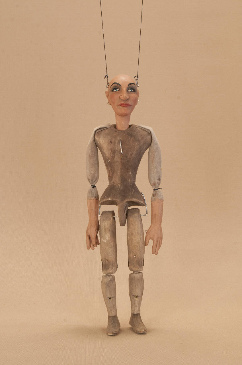 Marionetta (marionetta) di Citterio, Franco - ambito milanese (ultimo quarto sec. XX)