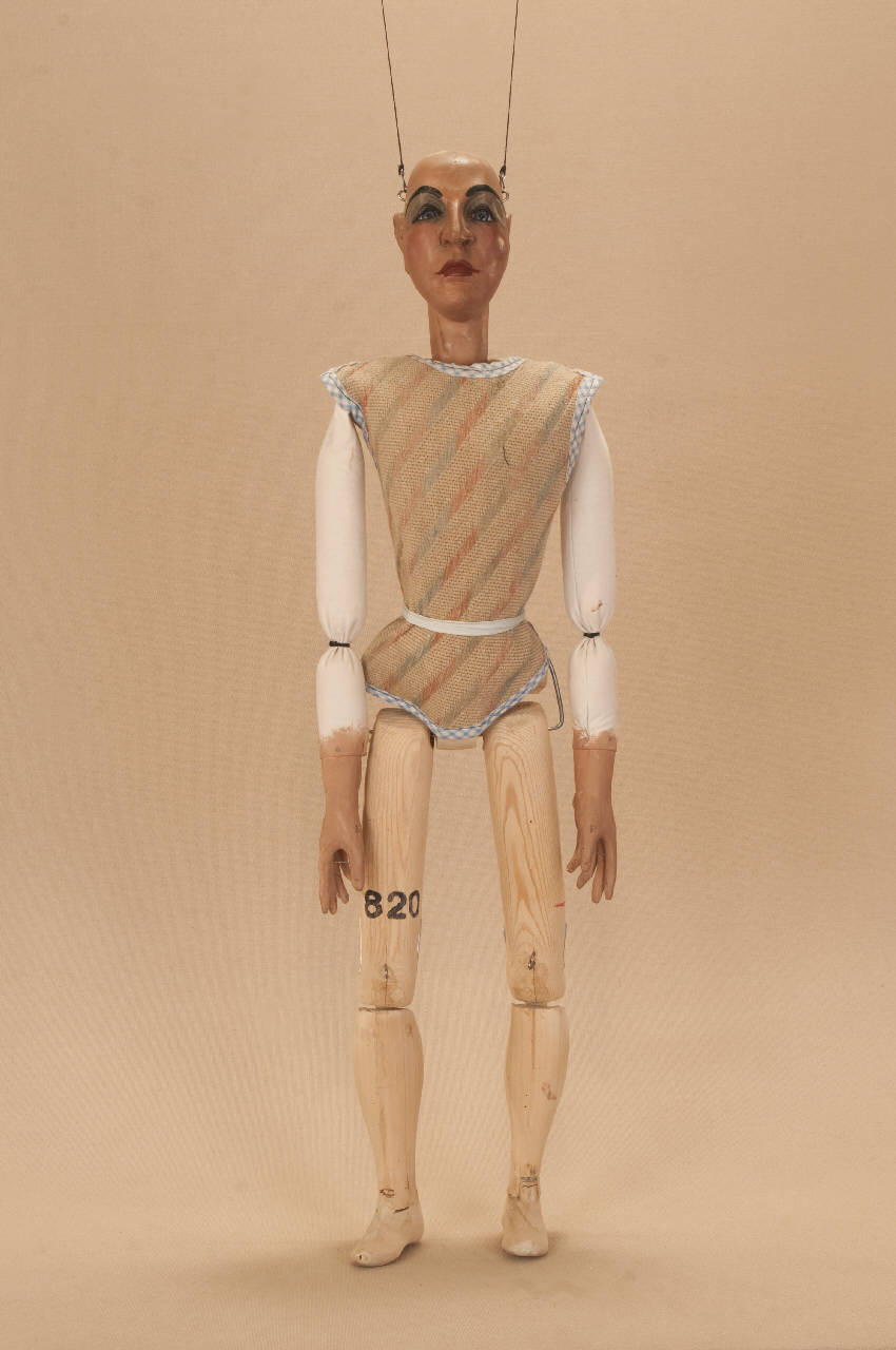 Paggio (marionetta) di Citterio, Franco - ambito milanese (fine sec. XX)