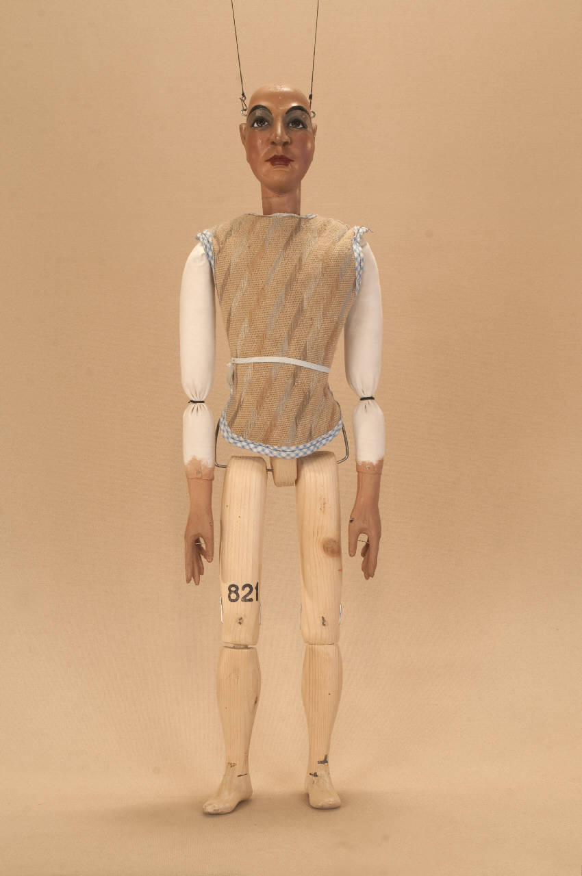 Paggio (marionetta) di Citterio, Franco - ambito milanese (fine sec. XX)