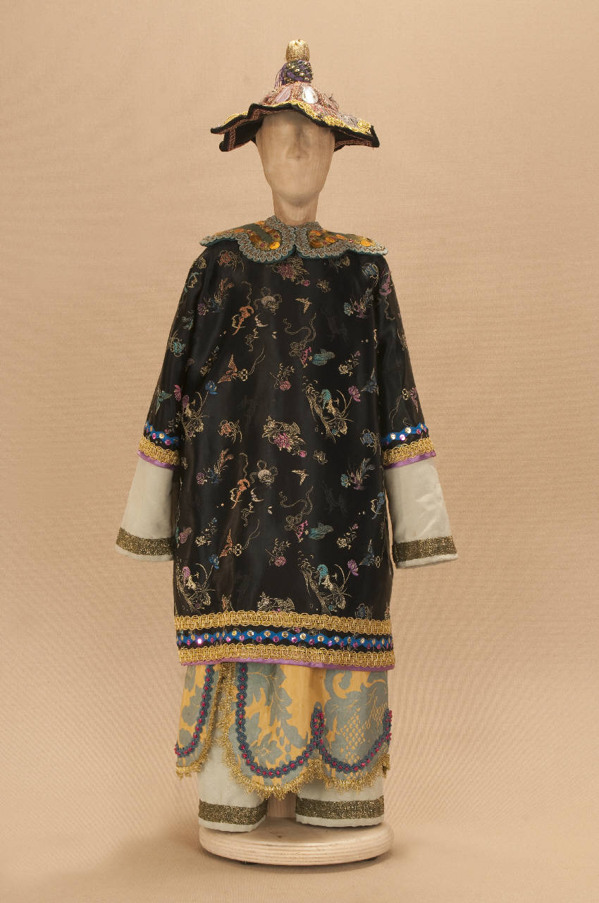 Vicino Ricco (abito di marionetta) di Monti, Eugenio; Associazione Grupporiani - ambito milanese||ambito milanese (fine sec. XX)