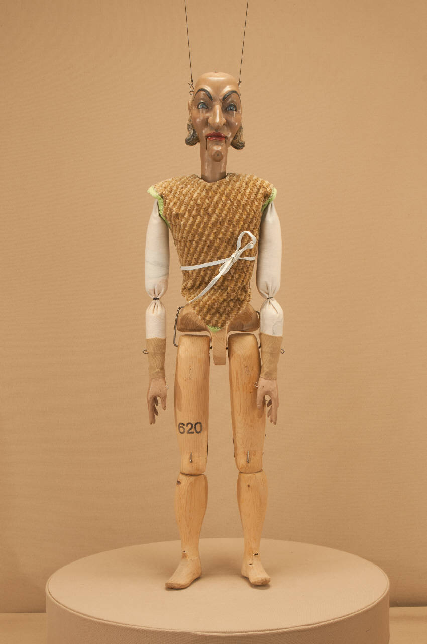 Microscopio (marionetta) di Citterio, Franco; Citterio, Mariagrazia; Marcolegio, Tiziano; Schiavolin, Giovanni - ambito milanese||ambito milanese (ultimo quarto sec. XX)