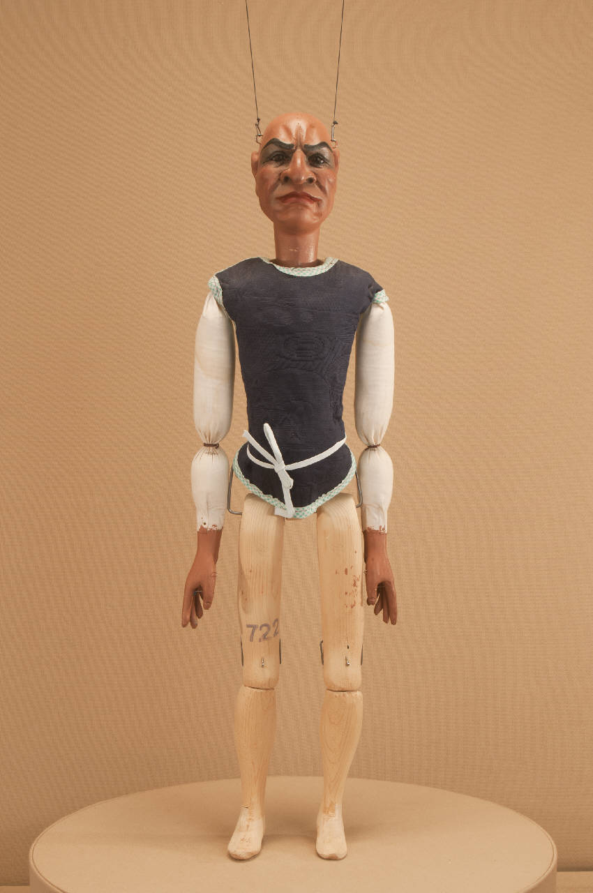 Pellerossa (marionetta) di Citterio, Franco; Citterio, Mariagrazia; Schiavolin, Giovanni; Marcolegio, Tiziano - ambito milanese||ambito milanese (ultimo quarto sec. XX)