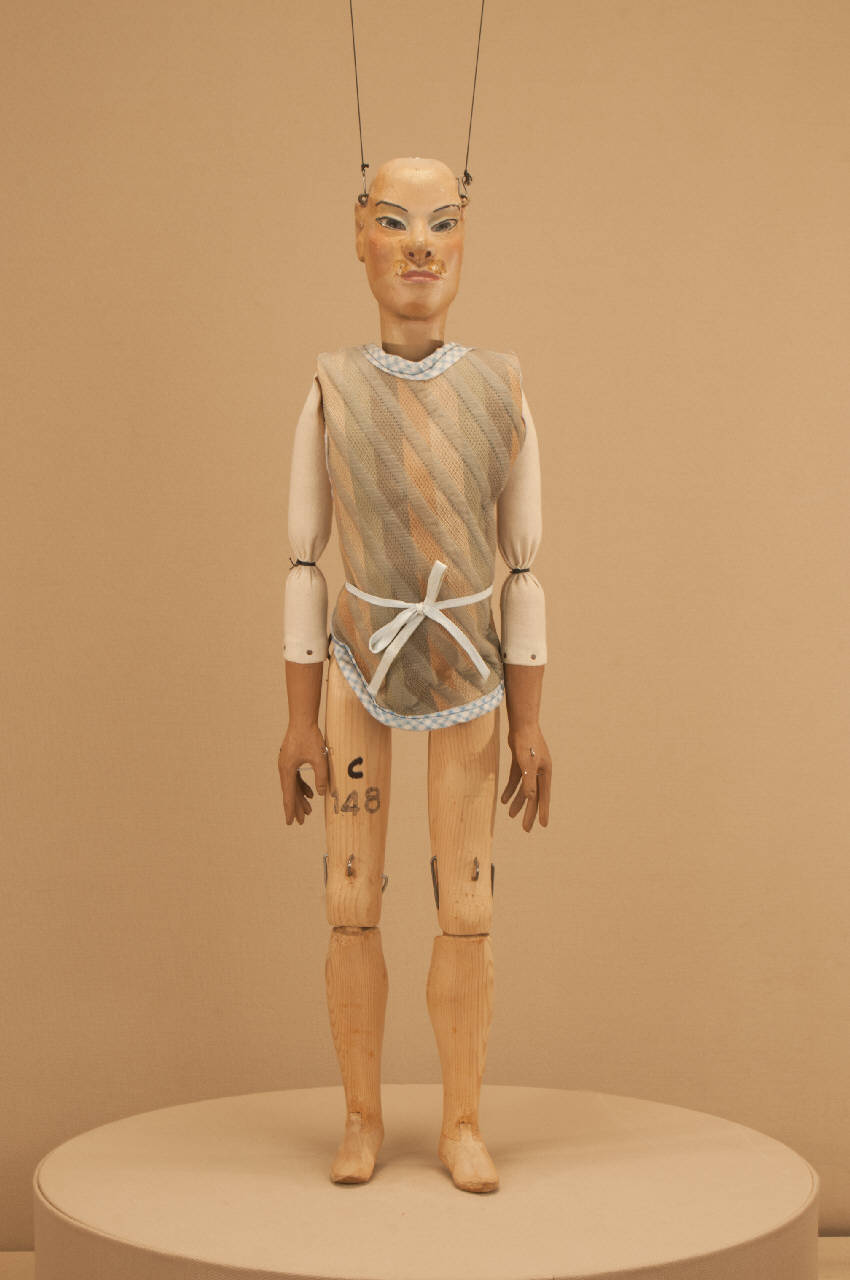 Uomo (marionetta) di Dotti, Maurizio; Citterio, Mariagrazia; Schiavolin, Giovanni; Marcolegio, Tiziano - ambito milanese||ambito milanese||ambito milanese||ambito milanese (ultimo quarto sec. XX)