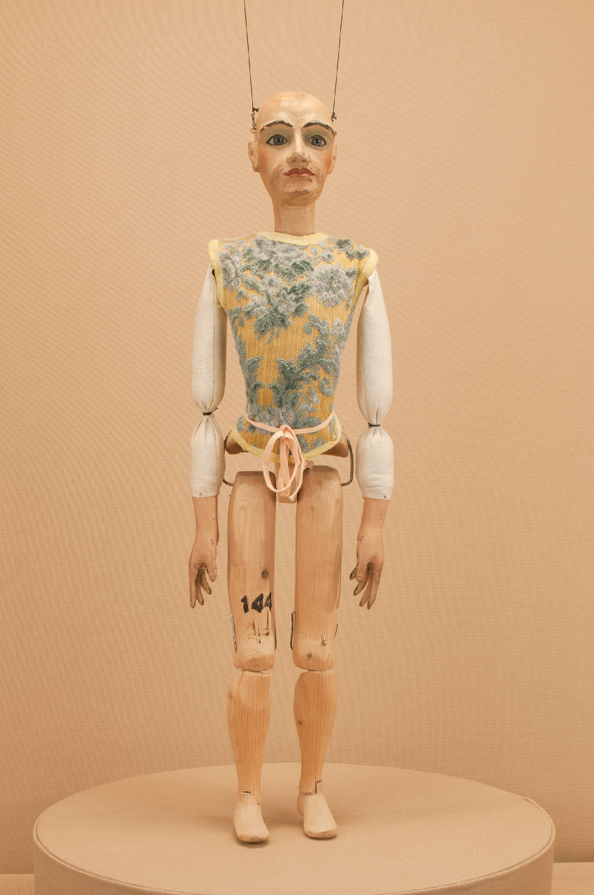 Uomo (marionetta) di Citterio, Franco; Associazione Grupporiani; Marcolegio, Tiziano; Citterio, Mariagrazia (realizzatore; realizzatore; realizzatore; realizzatore) - ambito milanese||ambito milanese||ambito milanese||ambito milanese (ultimo quarto sec. XX)