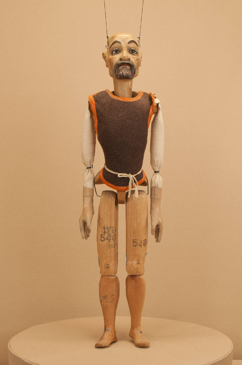 Uomo (marionetta) di Citterio, Franco; Marcolegio, Tiziano; Associazione Grupporiani; Citterio, Mariagrazia (realizzatore; realizzatore; ; ) - ambito milanese||ambito milanese||ambito milanese||ambito milanese (ultimo quarto sec. XX)