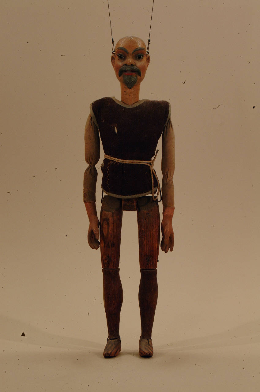 Cinese (marionetta) di Pittaluga o Piccaluga - ambito ligure (seconda metà sec. XIX)