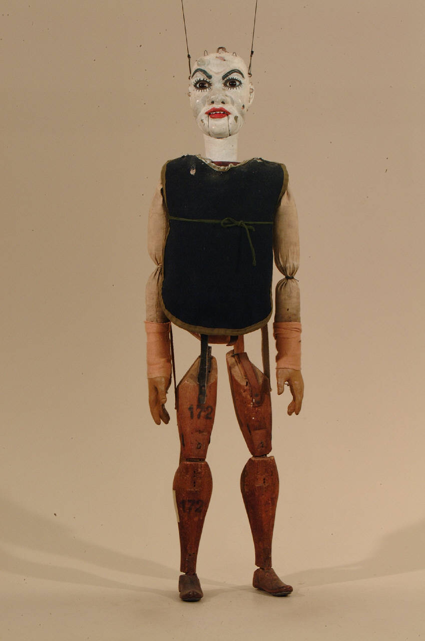 Mozzo (marionetta) di Pittaluga o Piccaluga - ambito ligure (seconda metà sec. XIX)