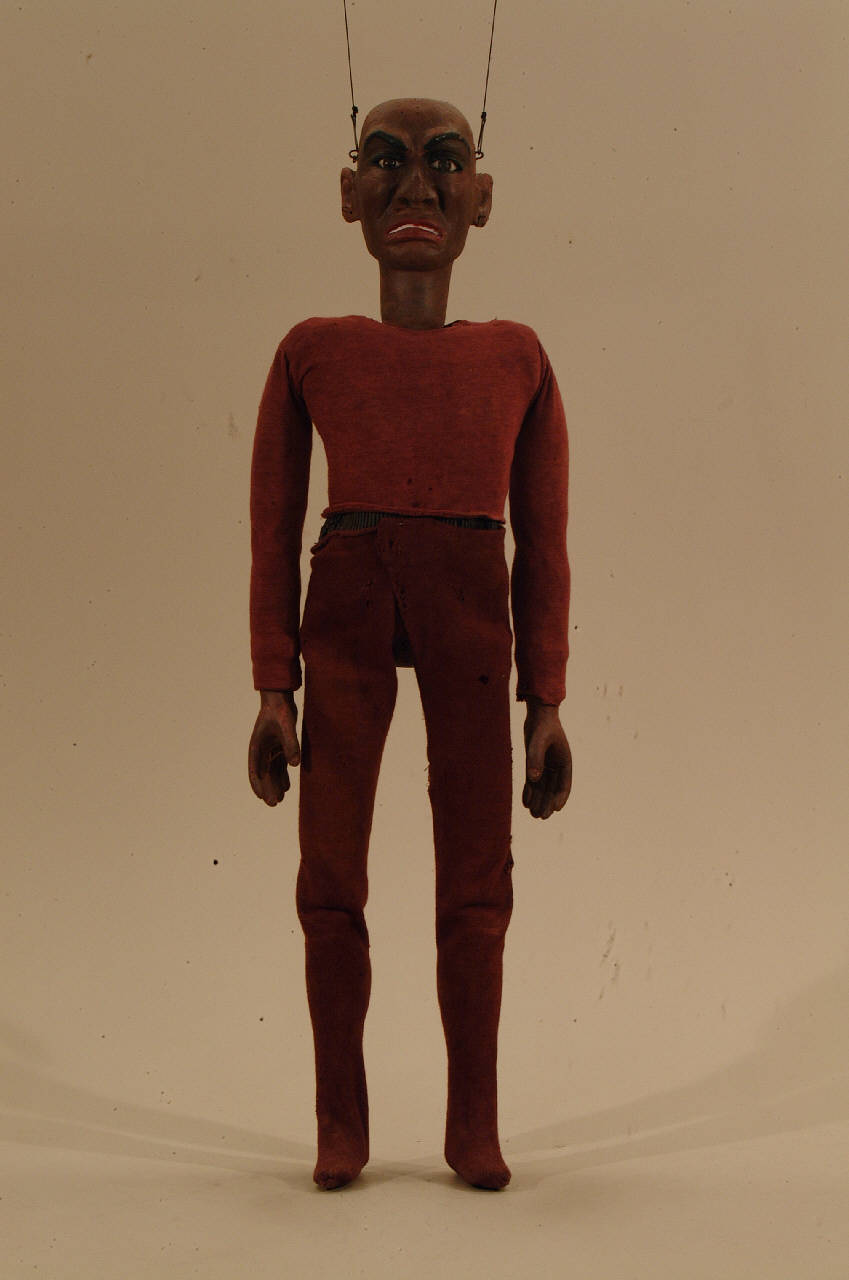 Indiano (marionetta) di Pittaluga o Piccaluga - ambito ligure (seconda metà sec. XIX)