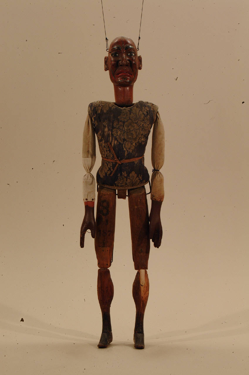 Uomo (marionetta) di Pittaluga o Piccaluga - ambito ligure (seconda metà sec. XIX)