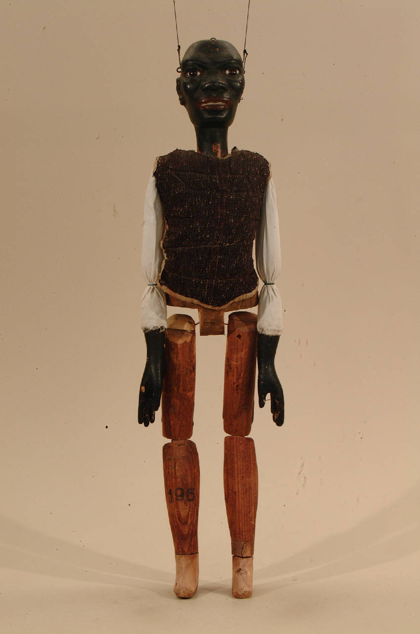 Eunuco (marionetta) di Pittaluga o Piccaluga - ambito ligure (seconda metà sec. XIX)