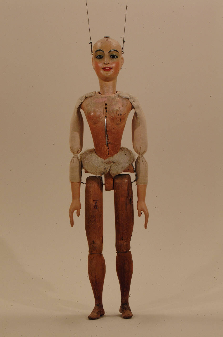 Luce (marionetta) di Pittaluga o Piccaluga - ambito ligure (seconda metà sec. XIX)