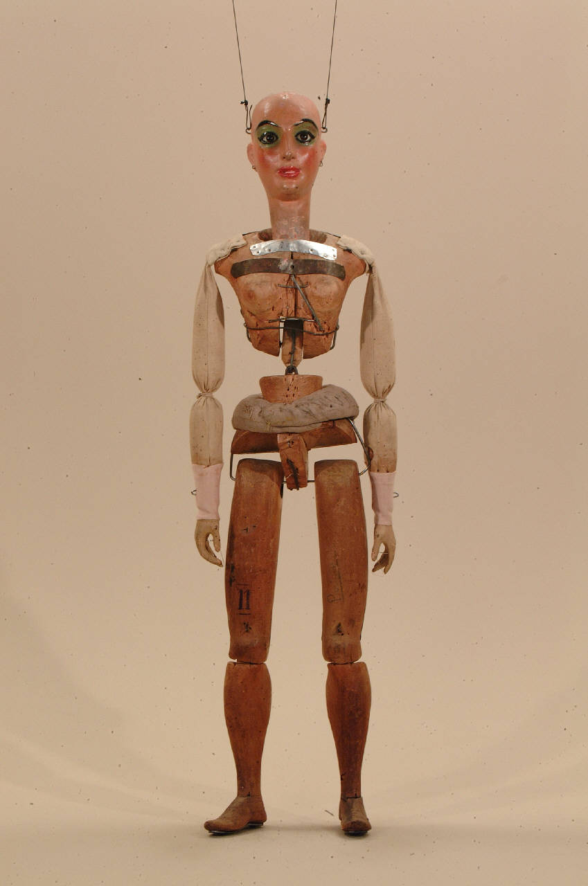 Elisetta (marionetta) di Pittaluga o Piccaluga - ambito ligure (seconda metà sec. XIX)