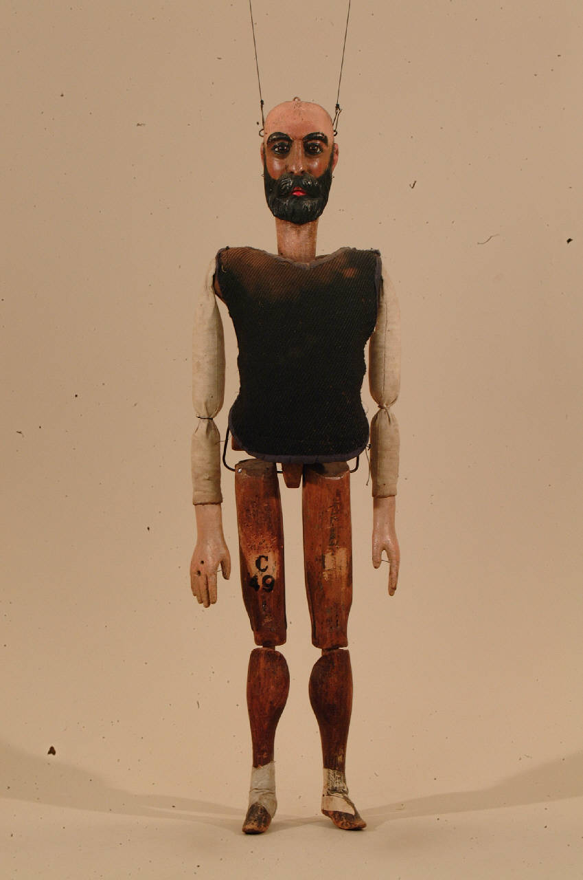 Comparsa (marionetta) di Pittaluga o Piccaluga - ambito ligure (seconda metà sec. XIX)