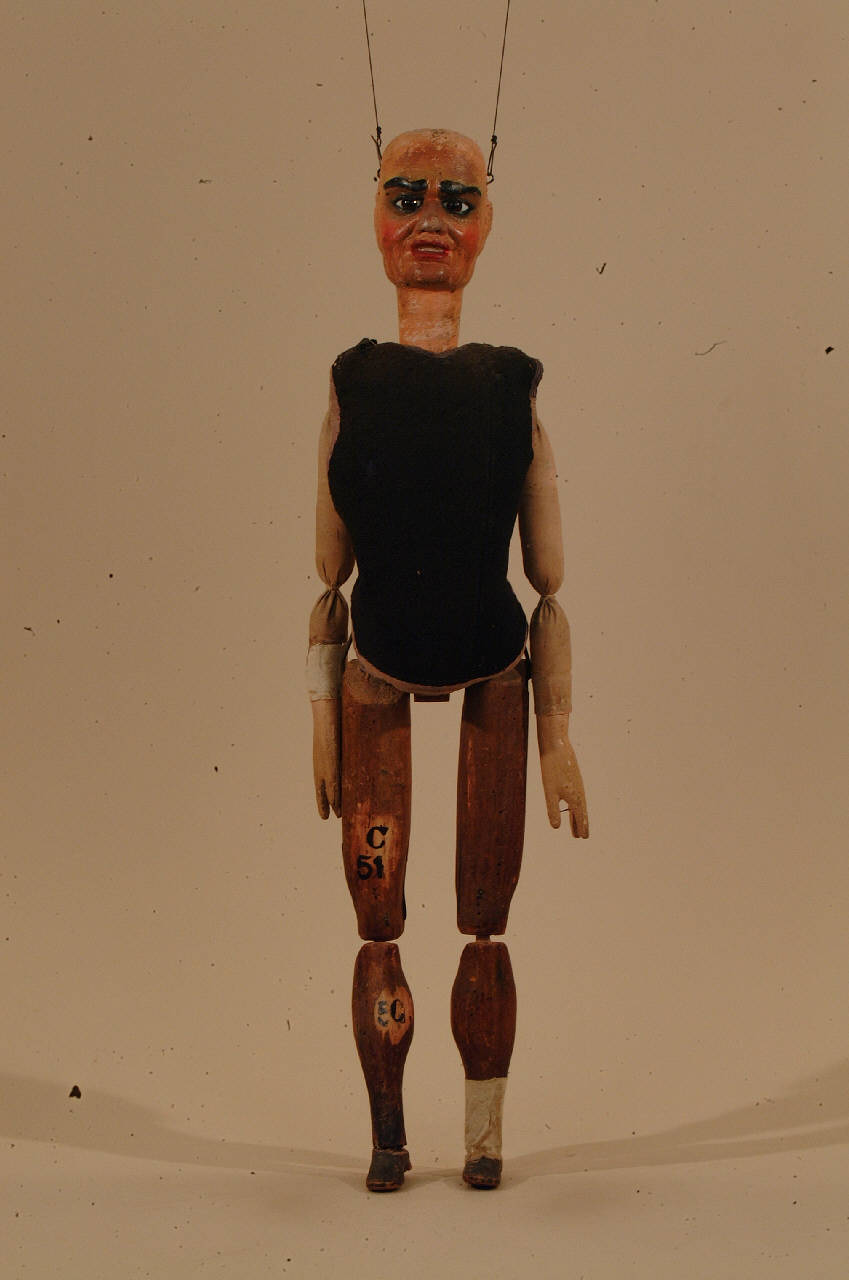 Comparsa (marionetta) di Pittaluga o Piccaluga - ambito ligure (seconda metà sec. XIX)