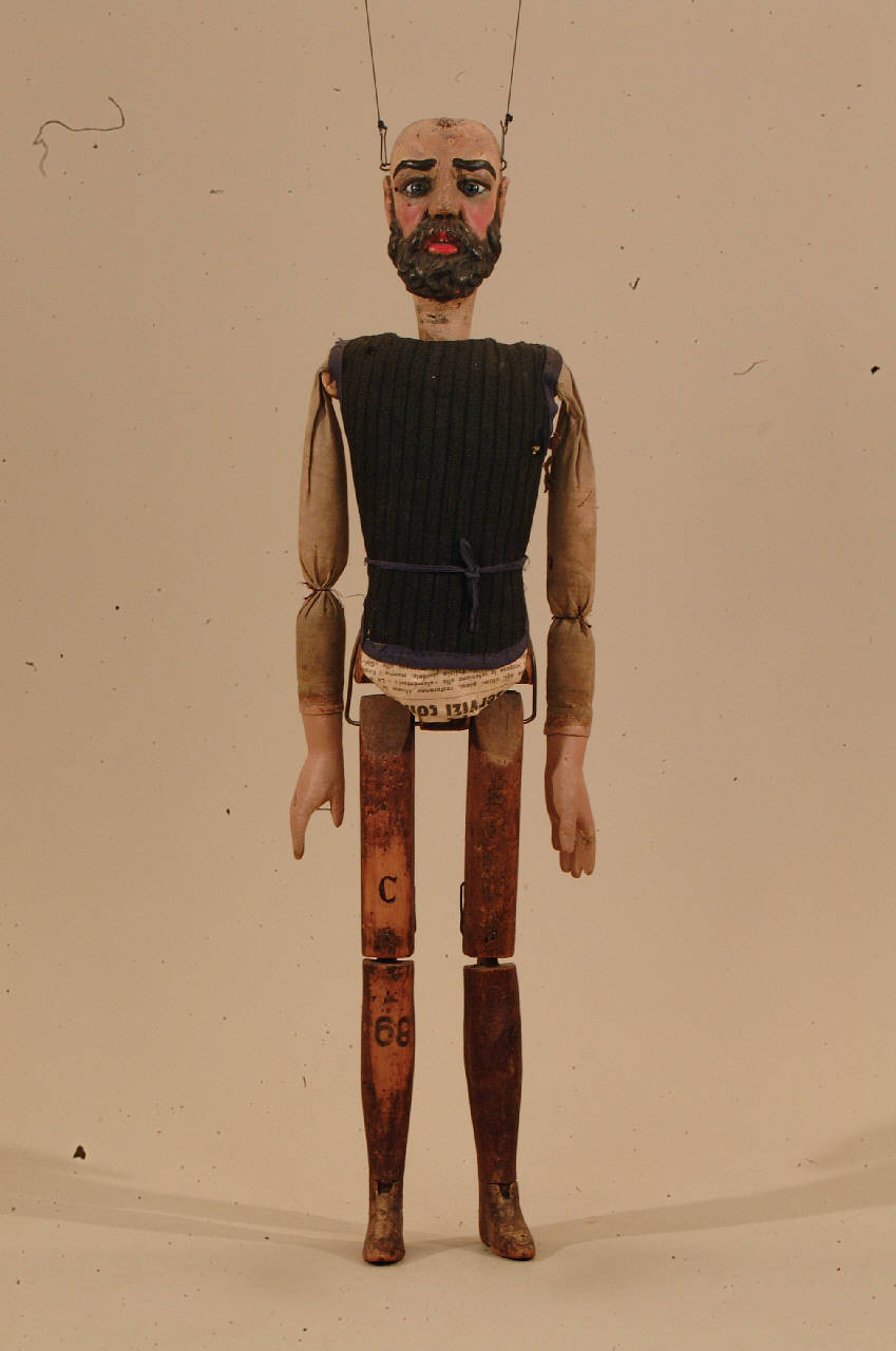 Comparsa (marionetta) di Pittaluga o Piccaluga - ambito ligure (seconda metà sec. XIX)