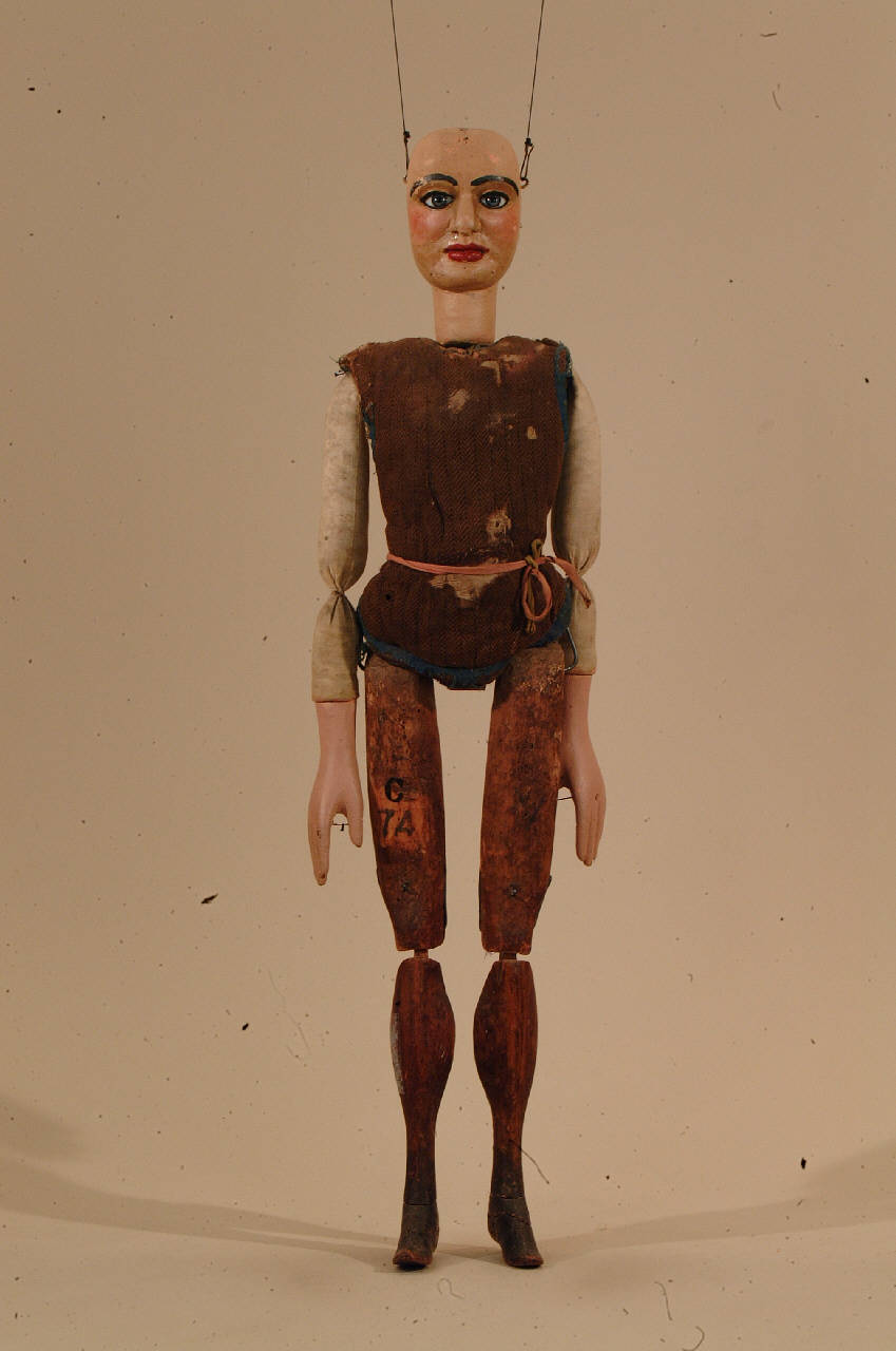 Comparsa (marionetta) di Pittaluga o Piccaluga - ambito ligure (seconda metà sec. XIX)