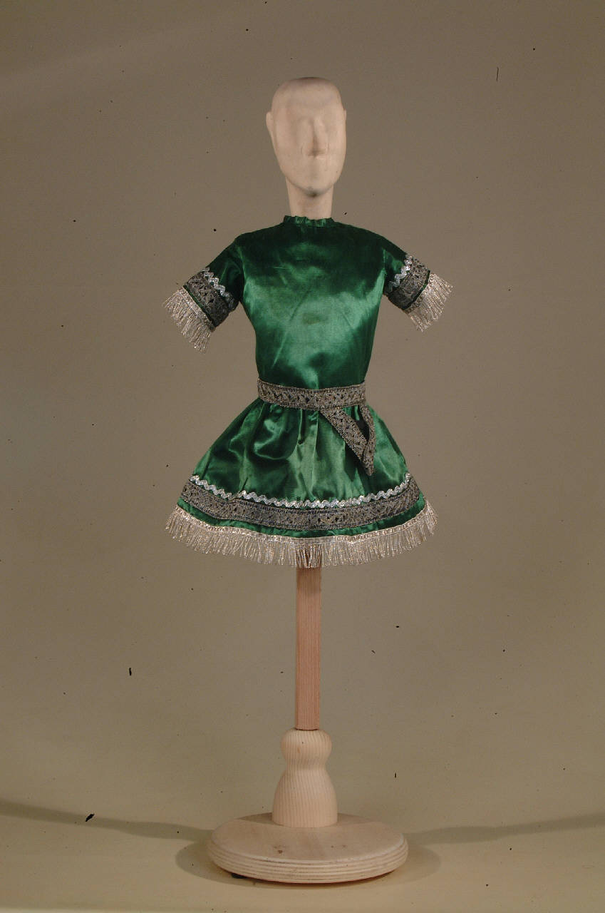 Capo manipolo generico (abito di marionetta) di Compagnia Carlo Colla e Figli - ambito Italia settentrionale (prima metà sec. XX)